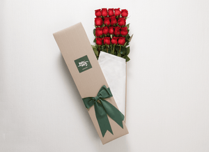 Mother's Day 18 Red Roses Gift Box